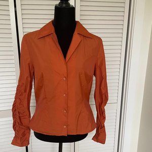 Orange Blouse